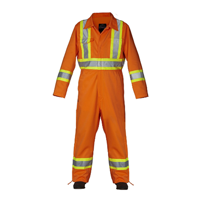 Hi Vis Safety Unlined Coverall